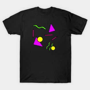 80's Neon Carpet Design T-Shirt